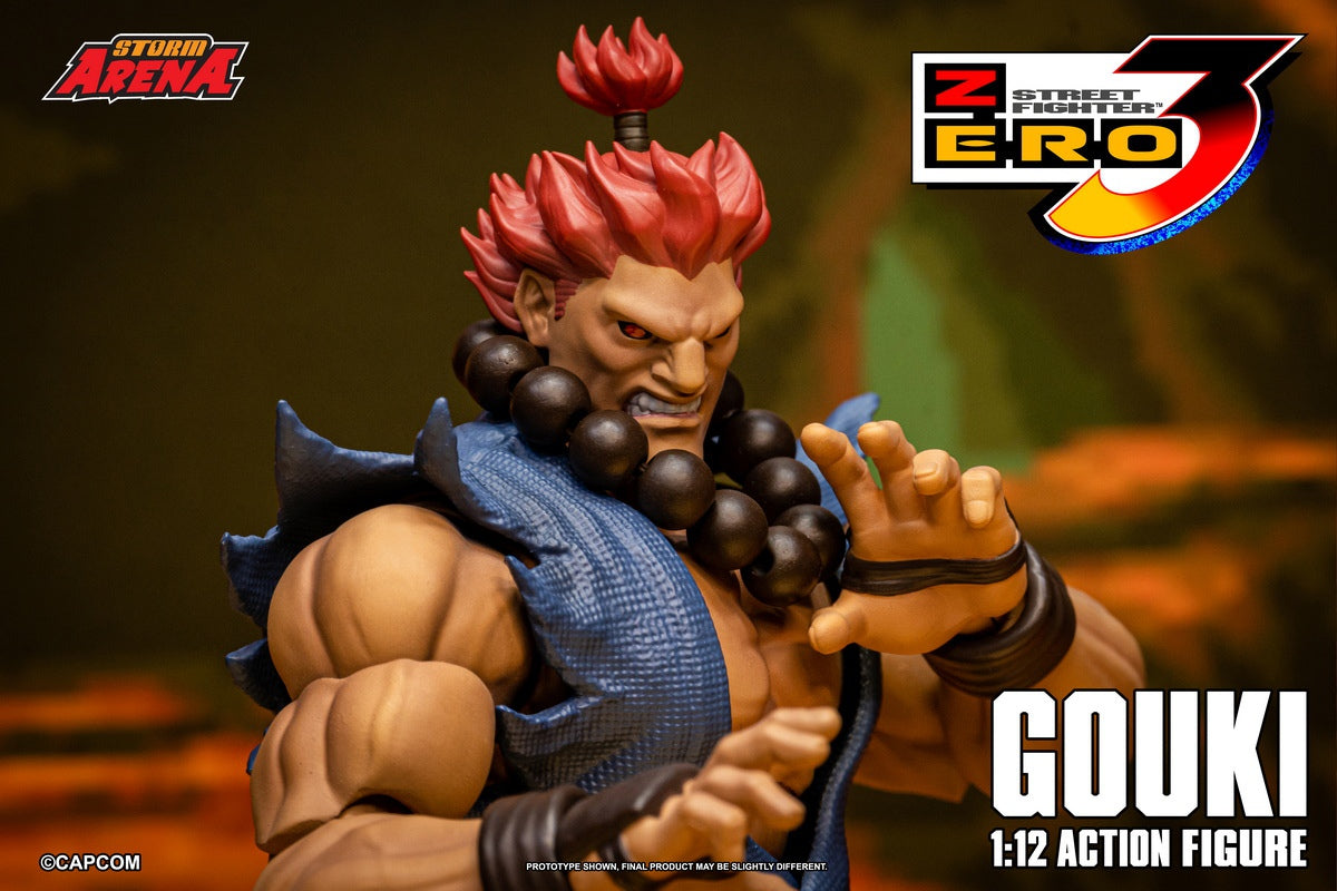 Presale STORM ARENA SFSA07 1/12 Street Fighter Zero 3 Gouki Action Figure Model