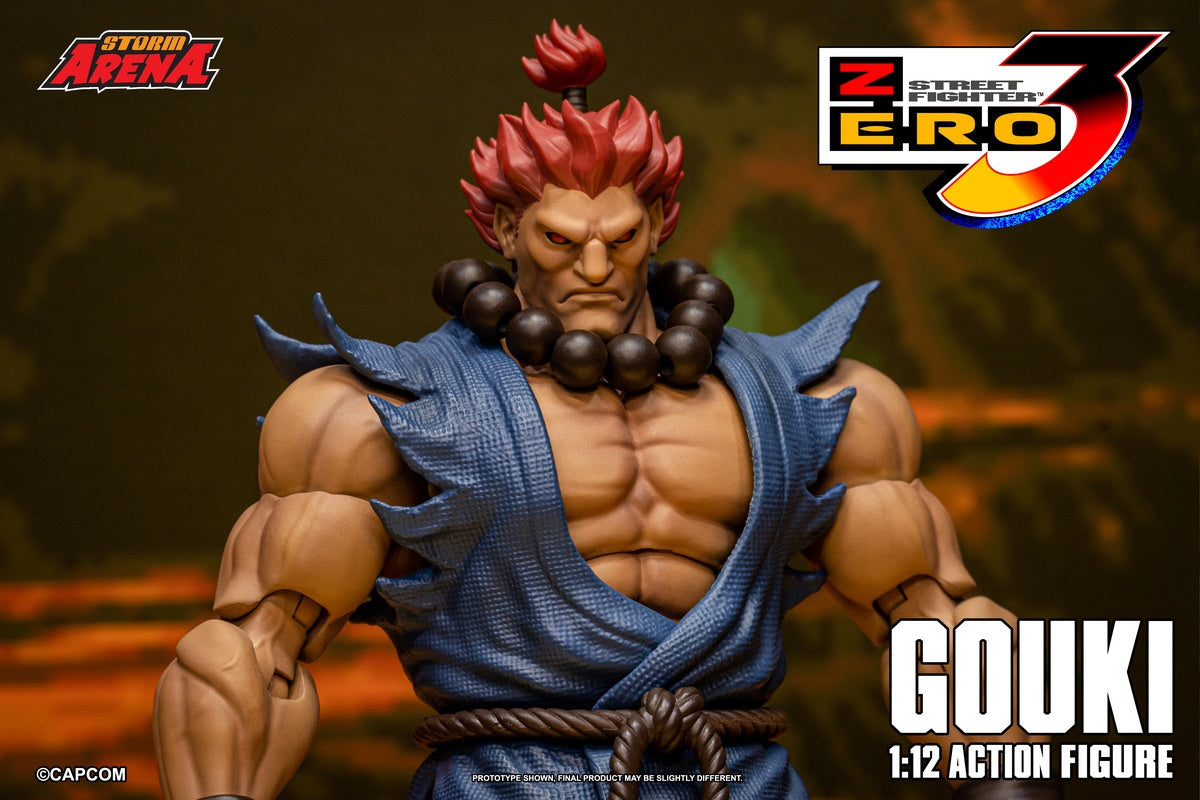 Presale STORM ARENA SFSA07 1/12 Street Fighter Zero 3 Gouki Action Figure Model