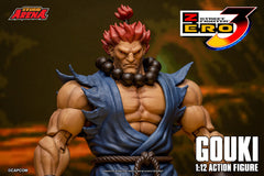 Presale STORM ARENA SFSA07 1/12 Street Fighter Zero 3 Gouki Action Figure Model