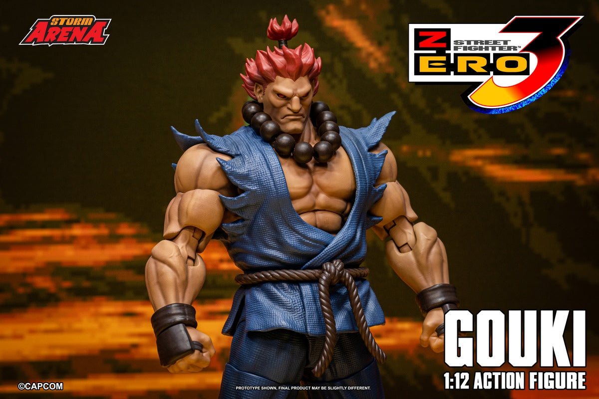 Presale STORM ARENA SFSA07 1/12 Street Fighter Zero 3 Gouki Action Figure Model