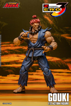 Presale STORM ARENA SFSA07 1/12 Street Fighter Zero 3 Gouki Action Figure Model