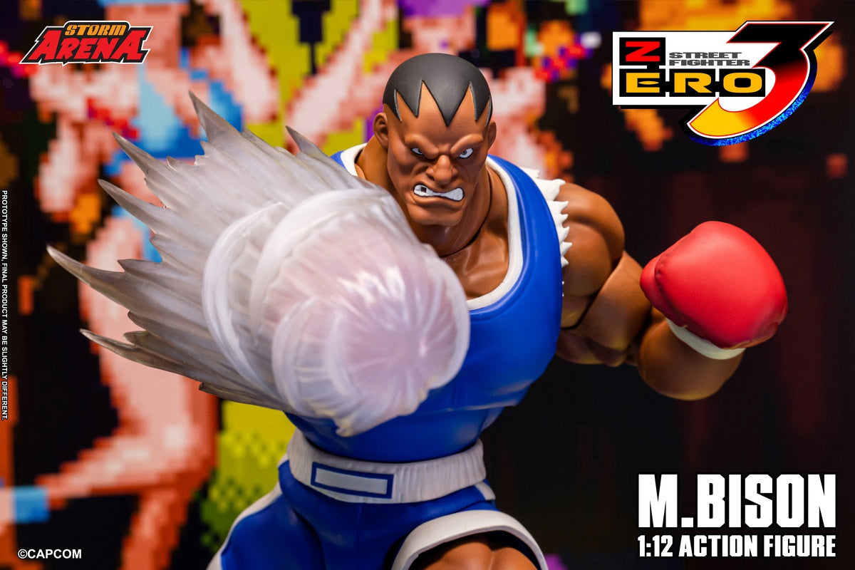Preventa STORM ARENA SFSA09 1/12 M.Bison Street Fighter Zero 3 figura de acción