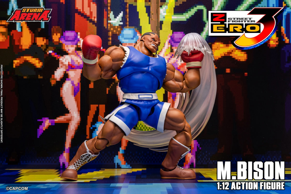 Preventa STORM ARENA SFSA09 1/12 M.Bison Street Fighter Zero 3 figura de acción