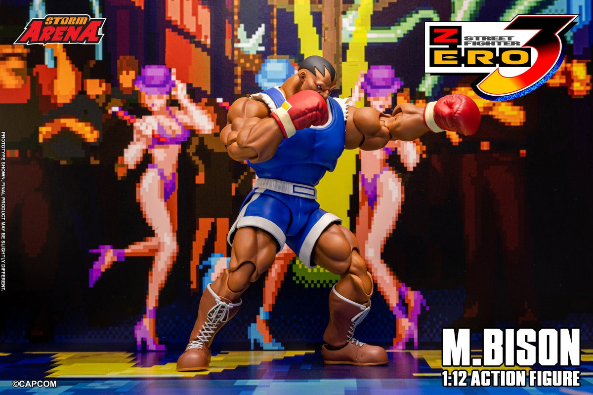 Preventa STORM ARENA SFSA09 1/12 M.Bison Street Fighter Zero 3 figura de acción