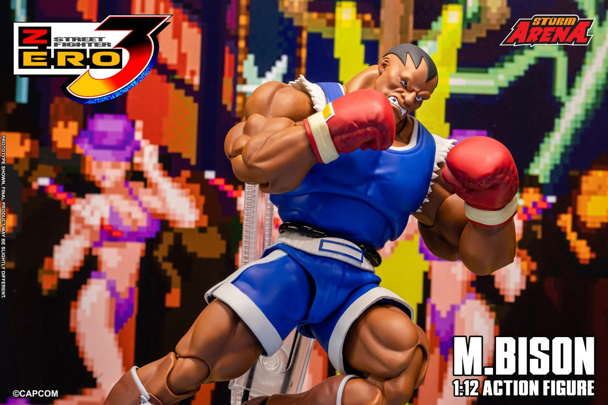 Preventa STORM ARENA SFSA09 1/12 M.Bison Street Fighter Zero 3 figura de acción
