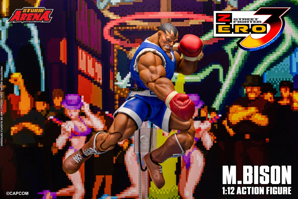 Preventa STORM ARENA SFSA09 1/12 M.Bison Street Fighter Zero 3 figura de acción