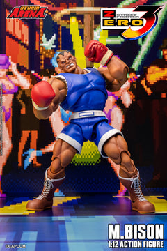 Preventa STORM ARENA SFSA09 1/12 M.Bison Street Fighter Zero 3 figura de acción