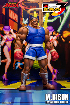 Preventa STORM ARENA SFSA09 1/12 M.Bison Street Fighter Zero 3 figura de acción