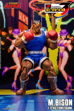 Preventa STORM ARENA SFSA09 1/12 M.Bison Street Fighter Zero 3 figura de acción