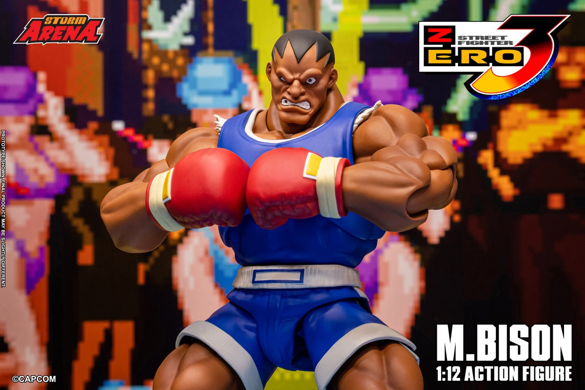 Preventa STORM ARENA SFSA09 1/12 M.Bison Street Fighter Zero 3 figura de acción