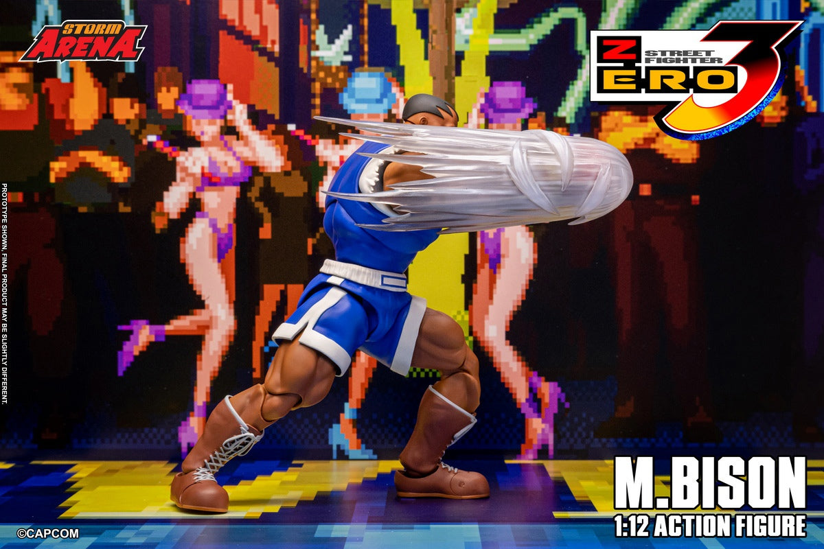 Preventa STORM ARENA SFSA09 1/12 M.Bison Street Fighter Zero 3 figura de acción