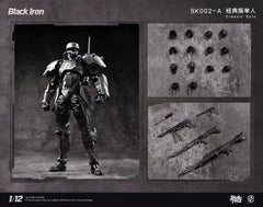 Preventa Skull Toyz X Snake SK002-A 1/12 Black Iron figura de acción Classic Solo Ver.