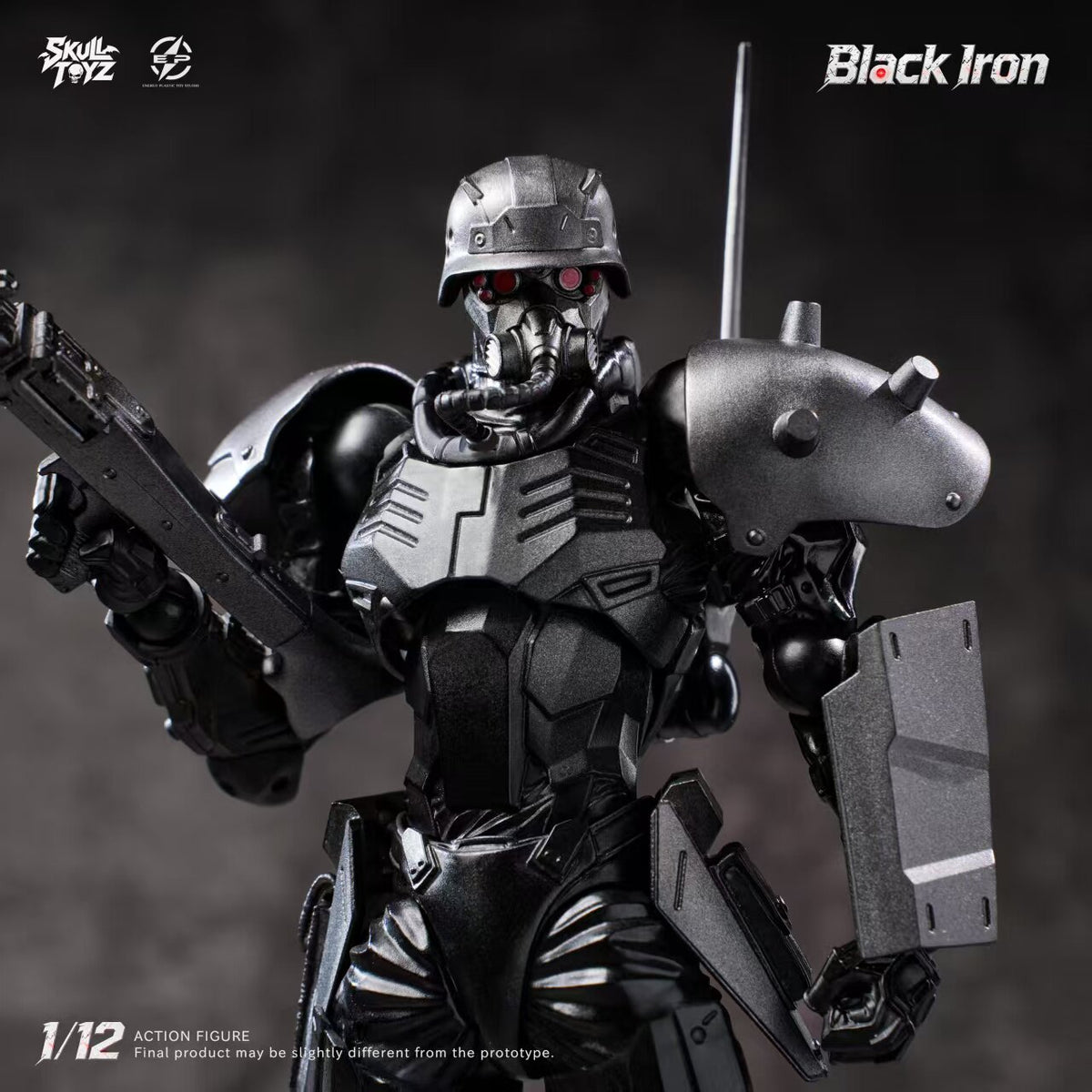 Preventa Skull Toyz X Snake SK002-A 1/12 Black Iron figura de acción Classic Solo Ver.