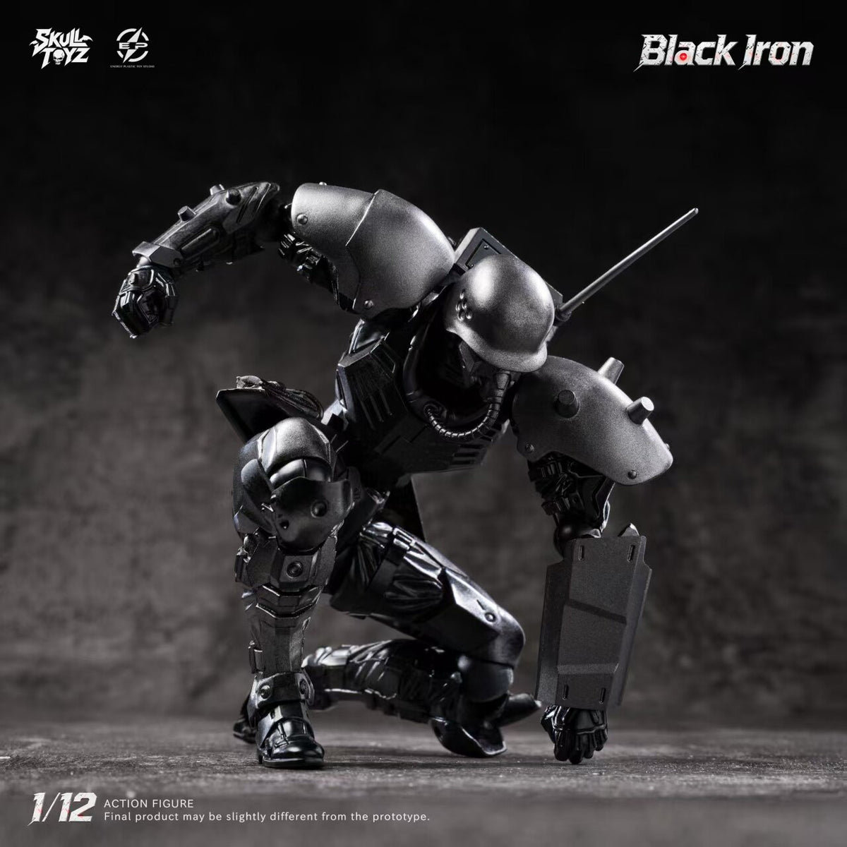 Preventa Skull Toyz X Snake SK002-A 1/12 Black Iron figura de acción Classic Solo Ver.