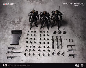 Presale Skull Toyz X Snake SK003-B 1/12 Black Iron Action Figure Cyber Team Ver.