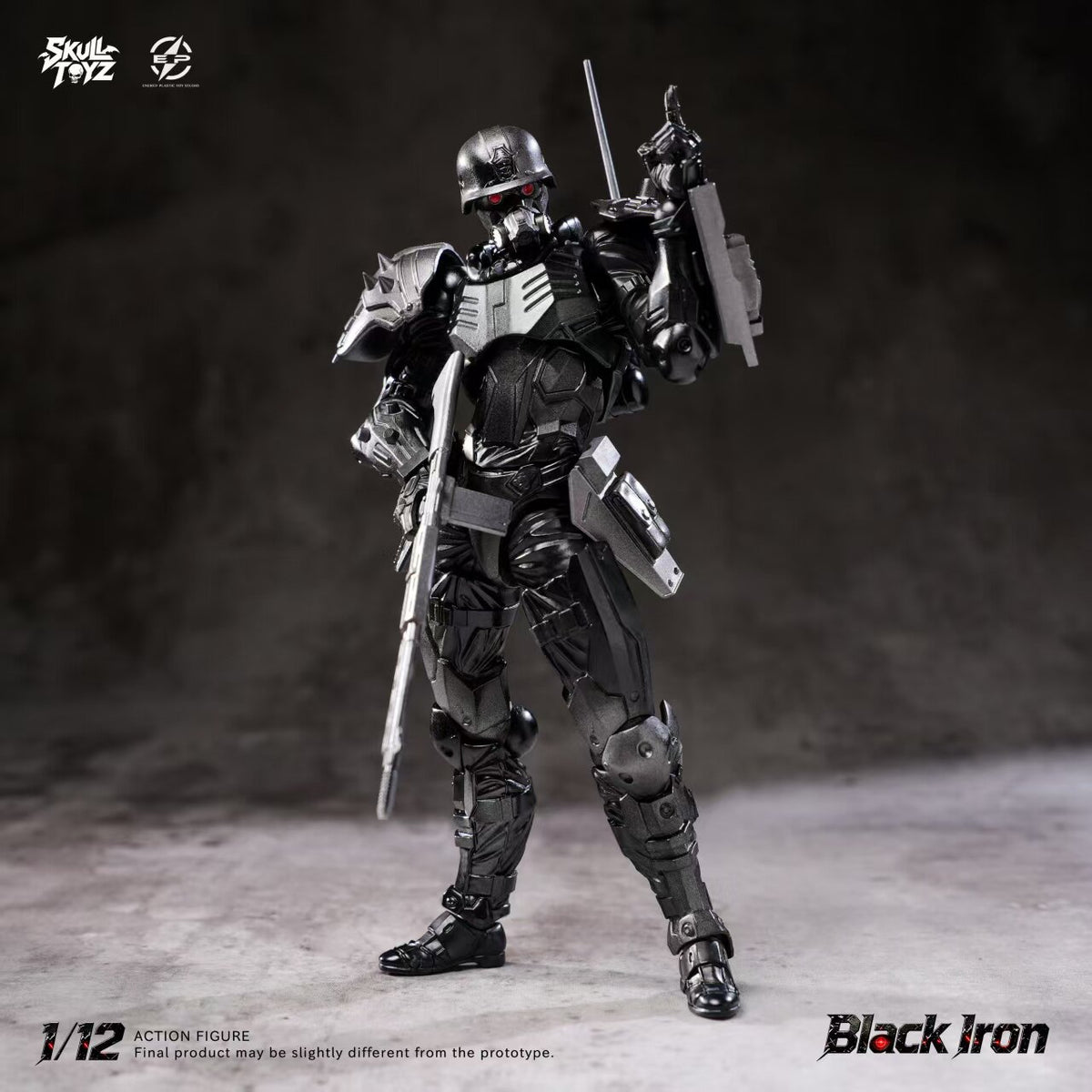 Presale Skull Toyz X Snake SK003-B 1/12 Black Iron Action Figure Cyber Team Ver.