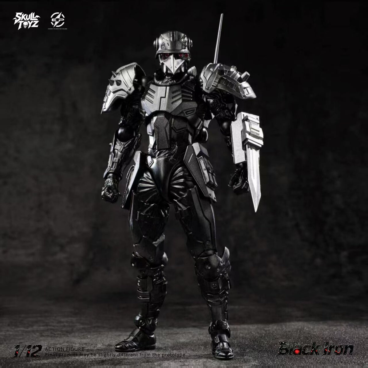Presale Skull Toyz X Snake SK003-B 1/12 Black Iron Action Figure Cyber Team Ver.