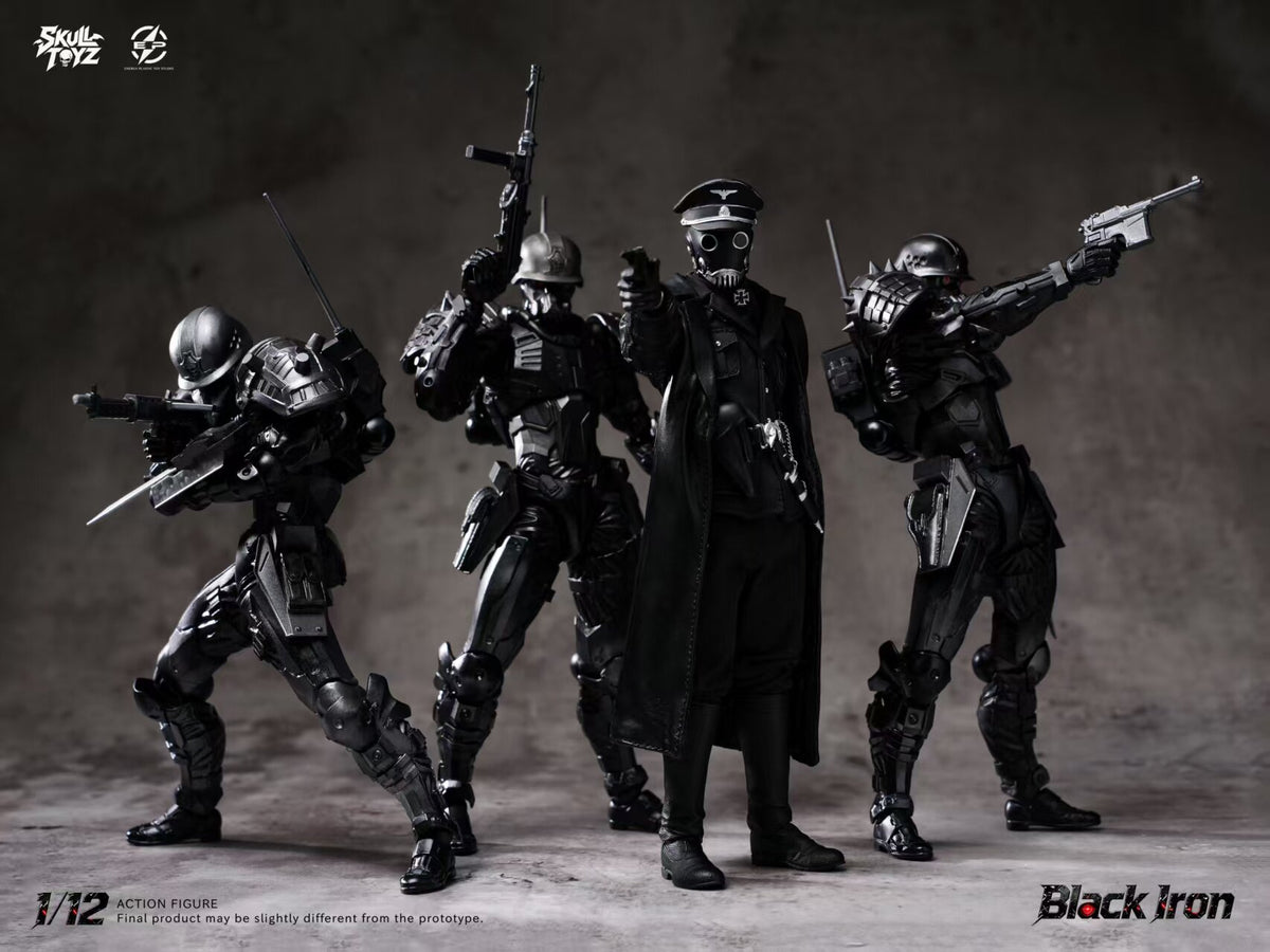 Preventa Skull Toyz X Snake SK002-B 1/12 Black Iron figura de acción Classic Team