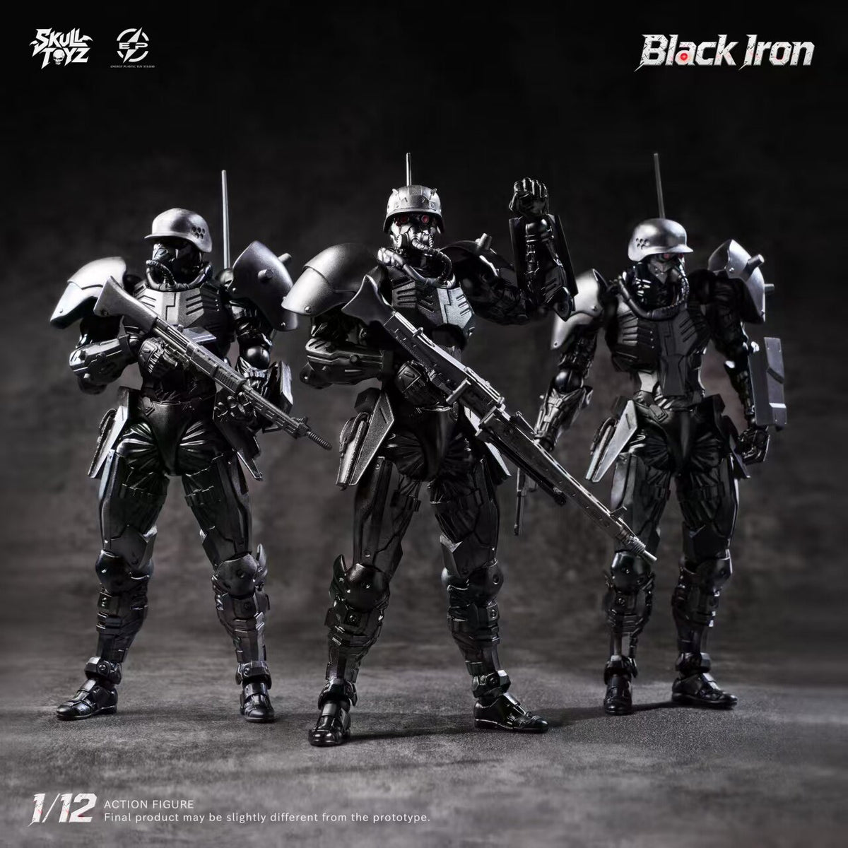 Preventa Skull Toyz X Snake SK002-B 1/12 Black Iron figura de acción Classic Team