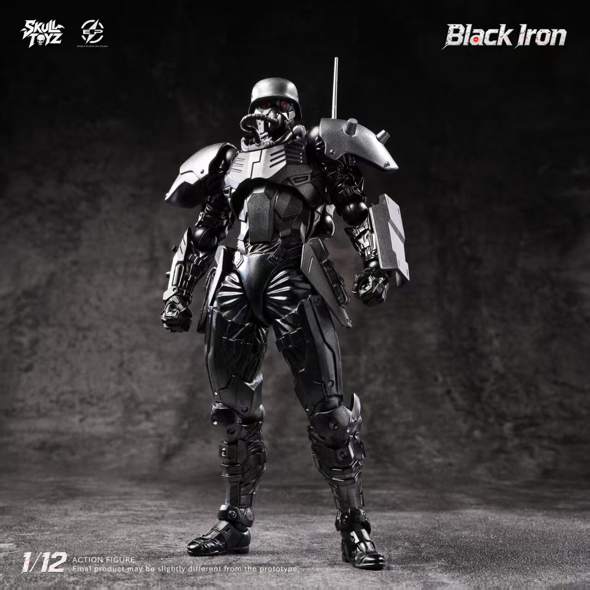 Preventa Skull Toyz X Snake SK002-A 1/12 Black Iron figura de acción Classic Solo Ver.
