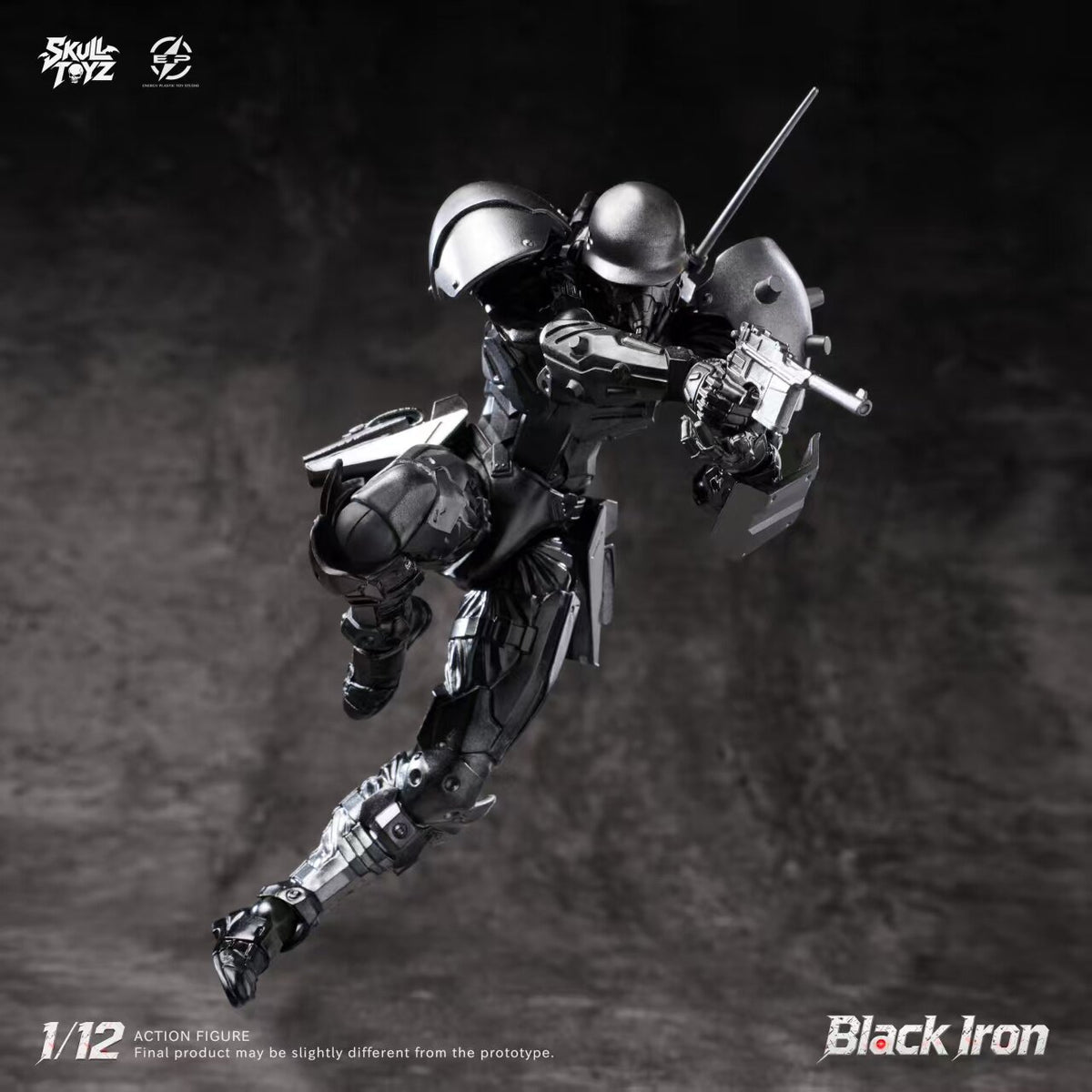 Preventa Skull Toyz X Snake SK002-A 1/12 Black Iron figura de acción Classic Solo Ver.
