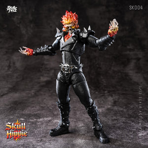 Presale Skull Toyz SK004 1/12 Skull Hippie Burning Ghost The Rider Johnny Action Figure Model