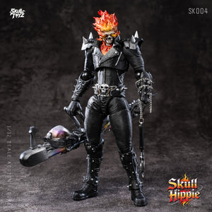 Presale Skull Toyz SK004 1/12 Skull Hippie Burning Ghost The Rider Johnny Action Figure Model