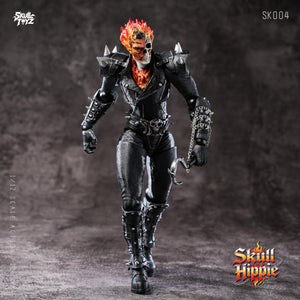 Presale Skull Toyz SK004 1/12 Skull Hippie Burning Ghost The Rider Johnny Action Figure Model