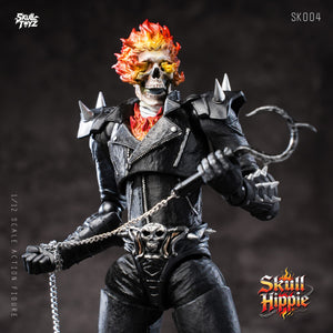 Presale Skull Toyz SK004 1/12 Skull Hippie Burning Ghost The Rider Johnny Action Figure Model