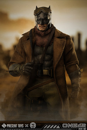 PRESENT TOYS SS-01 1/12 Desert Seeker Bat Man Wayne 6" Action Figure Model Toy