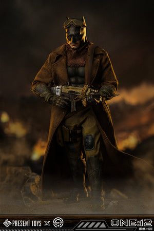 PRESENT TOYS SS-01 1/12 Desert Seeker Bat Man Wayne 6" Action Figure Model Toy