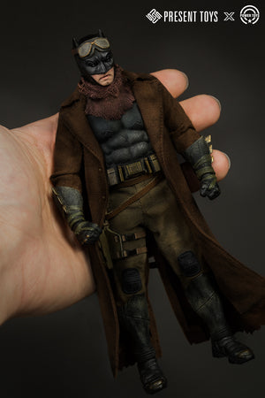PRESENT TOYS SS-01 1/12 Desert Seeker Bat Man Wayne 6" Action Figure Model Toy