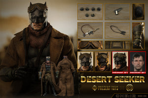 PRESENT TOYS SS-01 1/12 Desert Seeker Bat Man Wayne 6" Action Figure Model Toy