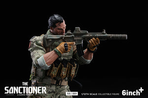 Presale 6inchplus SS001 1/12 The Sanctioner Frank Punisher Action Figure Model
