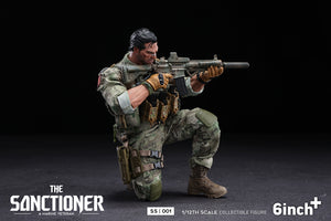 Presale 6inchplus SS001 1/12 The Sanctioner Frank Punisher Action Figure Model