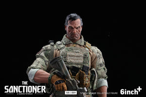 Presale 6inchplus SS001 1/12 The Sanctioner Frank Punisher Action Figure Model