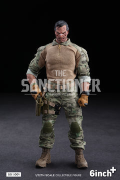 Preventa 6inchplus SS001 1/12 The Sanctioner Frank Punisher modelo de figura de acción
