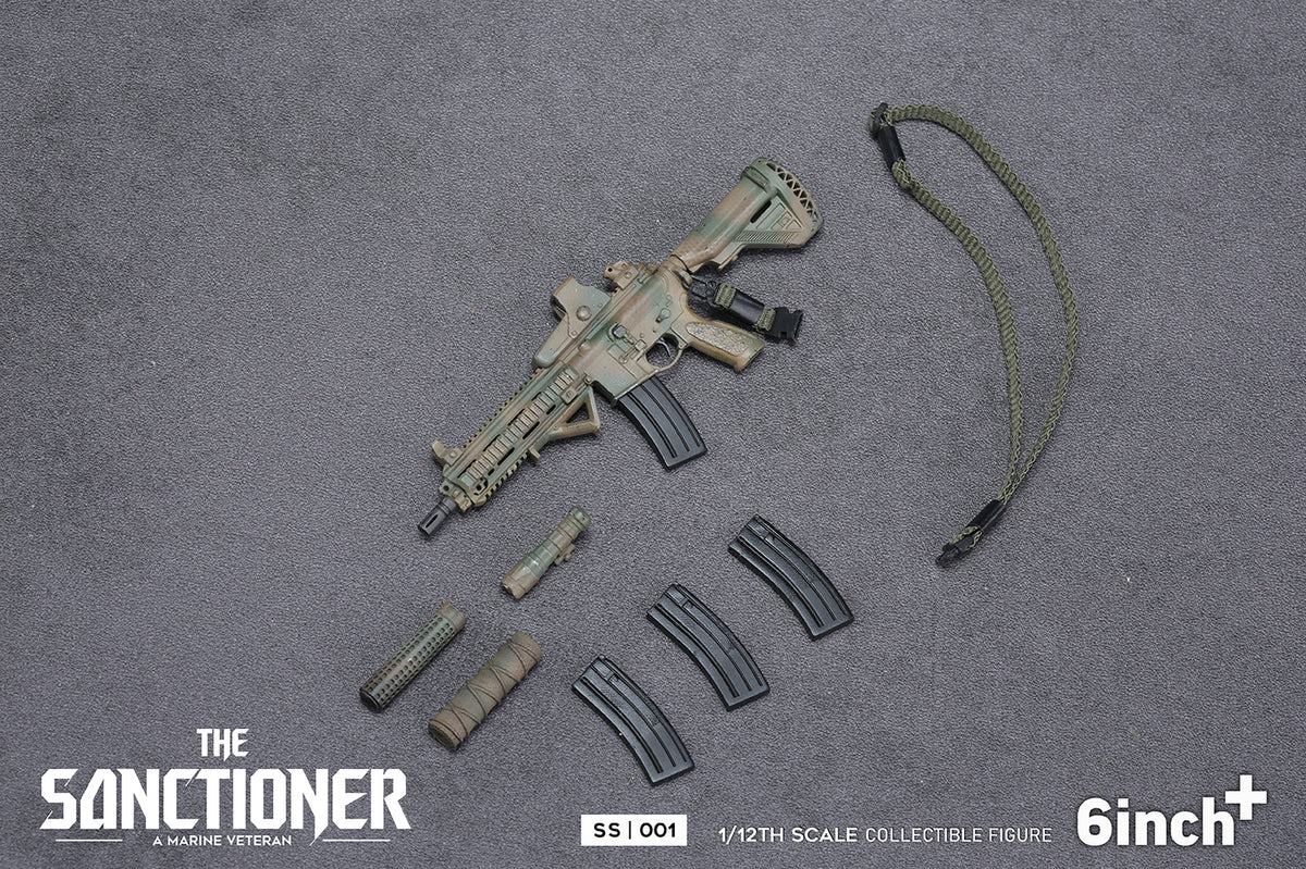 Presale 6inchplus SS001 1/12 The Sanctioner Frank Punisher Action Figure Model