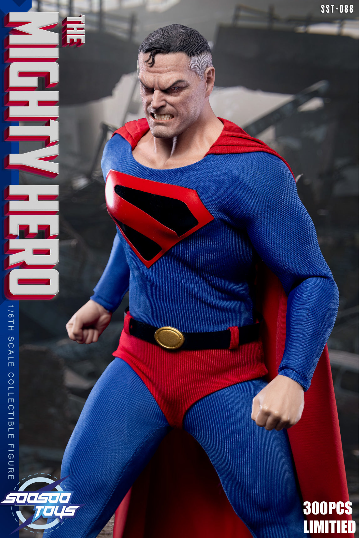 Soosootoys SST-088 1/6 The Mighty Hero Kingdom Come Super Man Action Figure