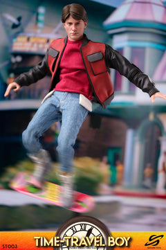 Vorverkauf Saturn Toys ST003 1/6 Zeitreise-Junge Marty sammelbare Actionfigur