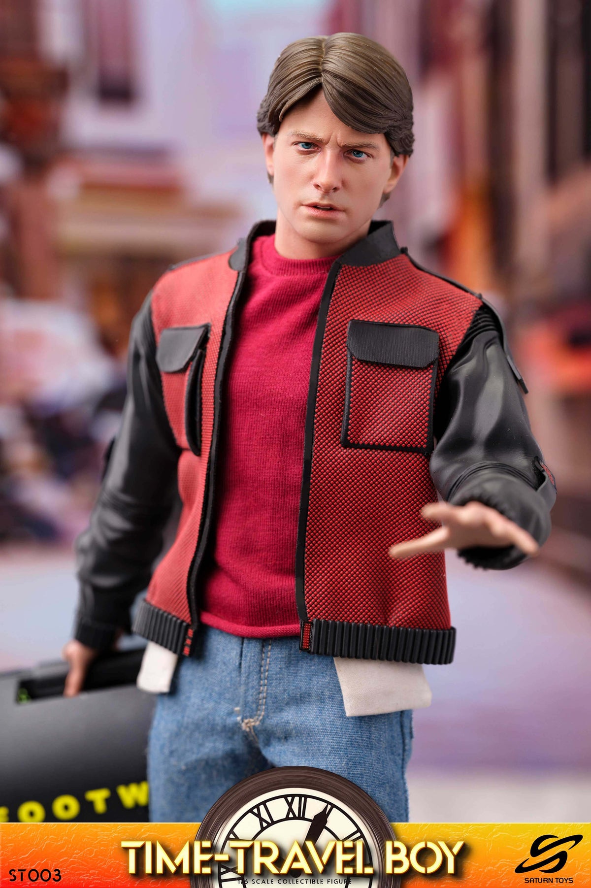 Vorverkauf Saturn Toys ST003 1/6 Zeitreise-Junge Marty sammelbare Actionfigur