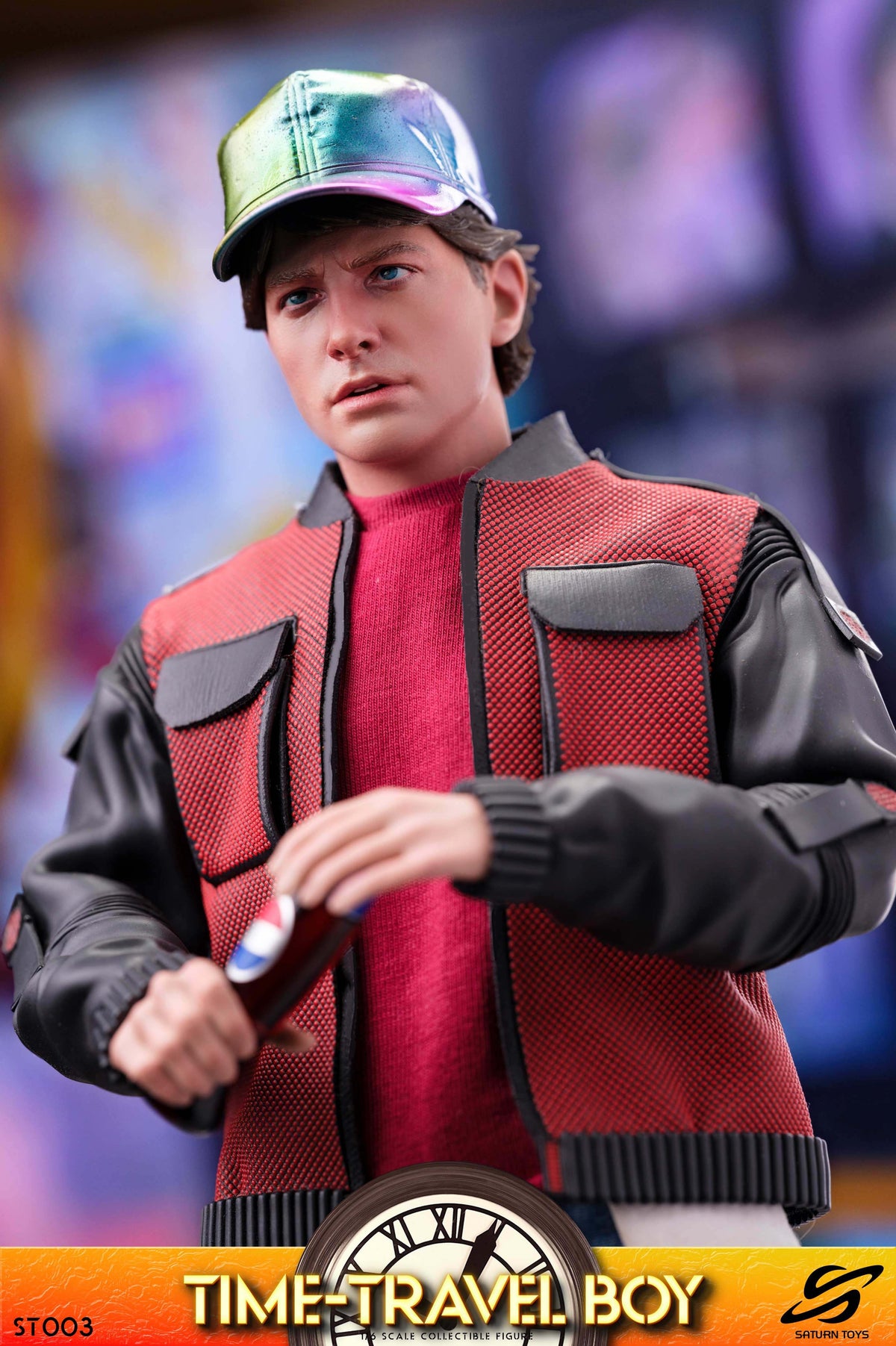 Vorverkauf Saturn Toys ST003 1/6 Zeitreise-Junge Marty sammelbare Actionfigur