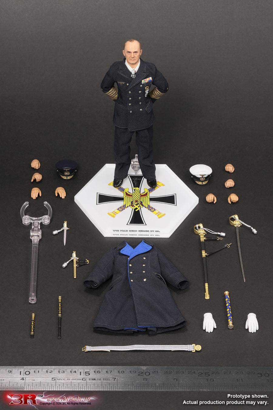 Presale 3R TG80009 1/12 Karl Dönitz WWII German Großadmiral