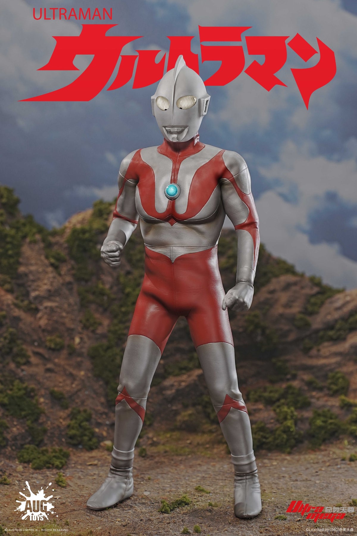 Presale AUGTOYS TKF001 1/6 Ultraman 12" Action Figure