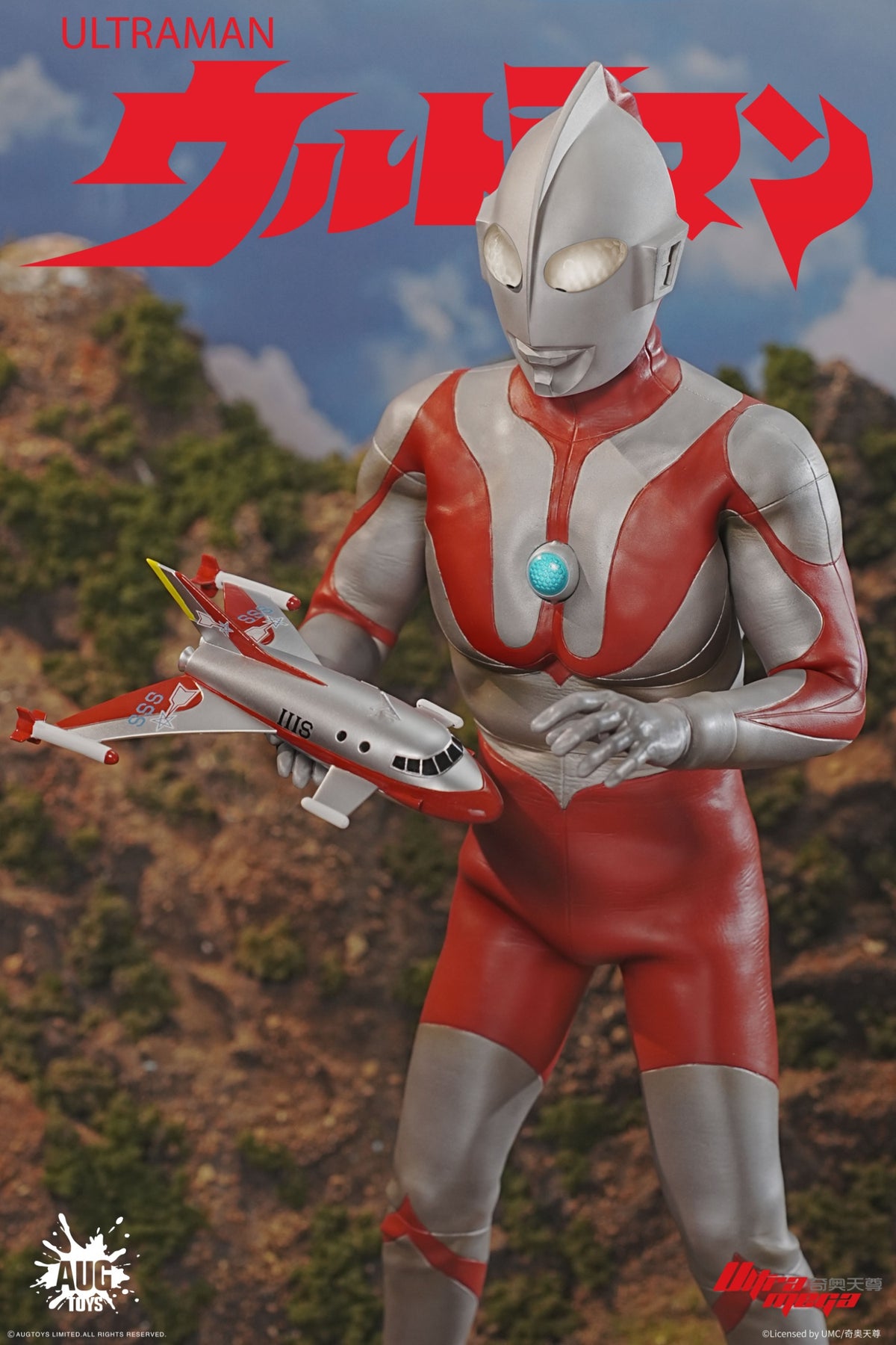 Presale AUGTOYS TKF001 1/6 Ultraman 12" Action Figure