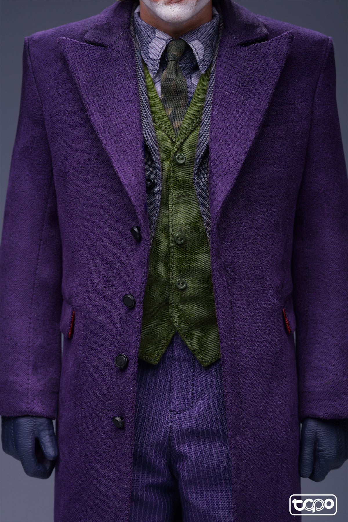 Presale TOPO TP037 1/6 Coat Suit Clothing Set for Joker Heath Ledger W/ Body