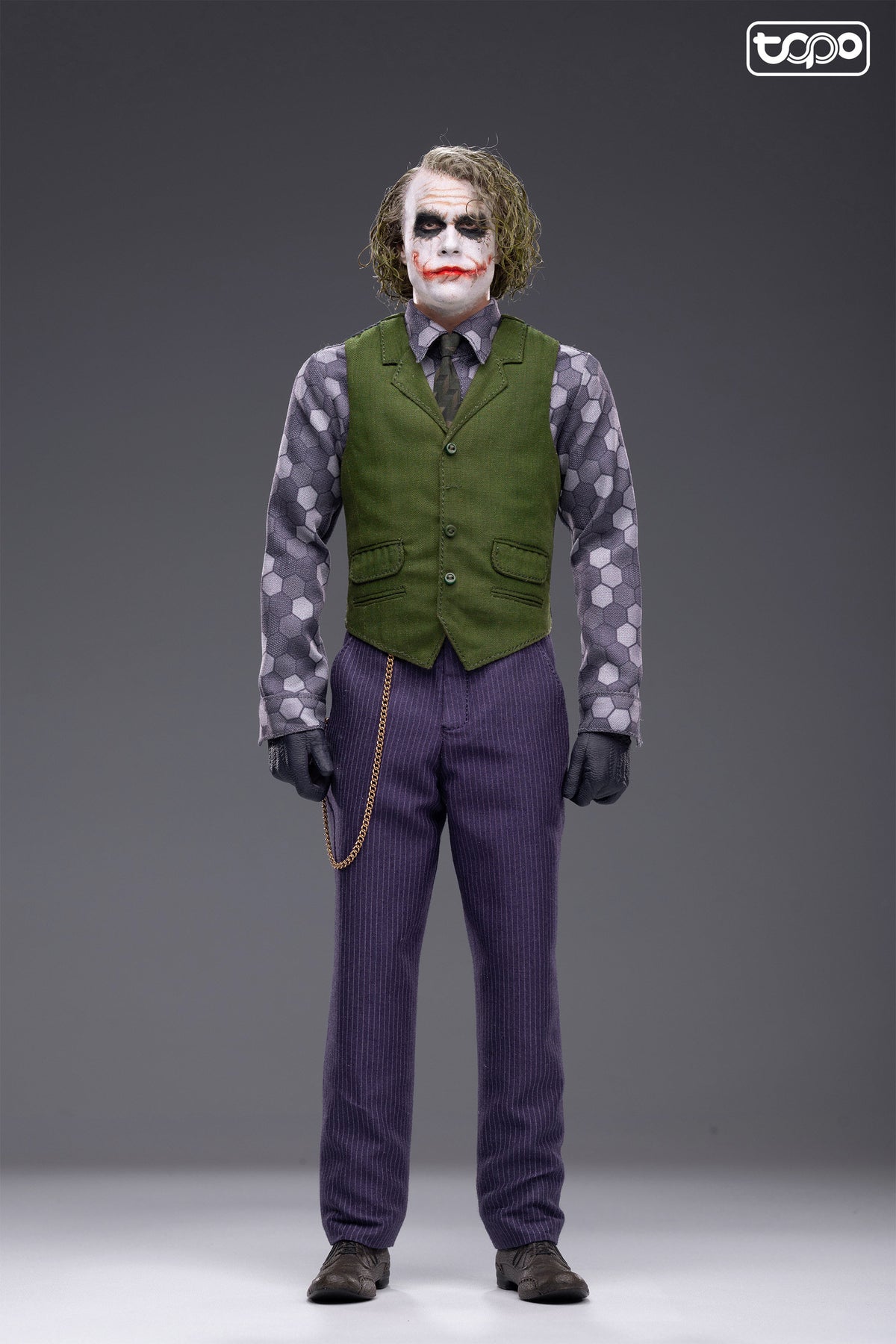 Presale TOPO TP037 1/6 Coat Suit Clothing Set for Joker Heath Ledger W/ Body