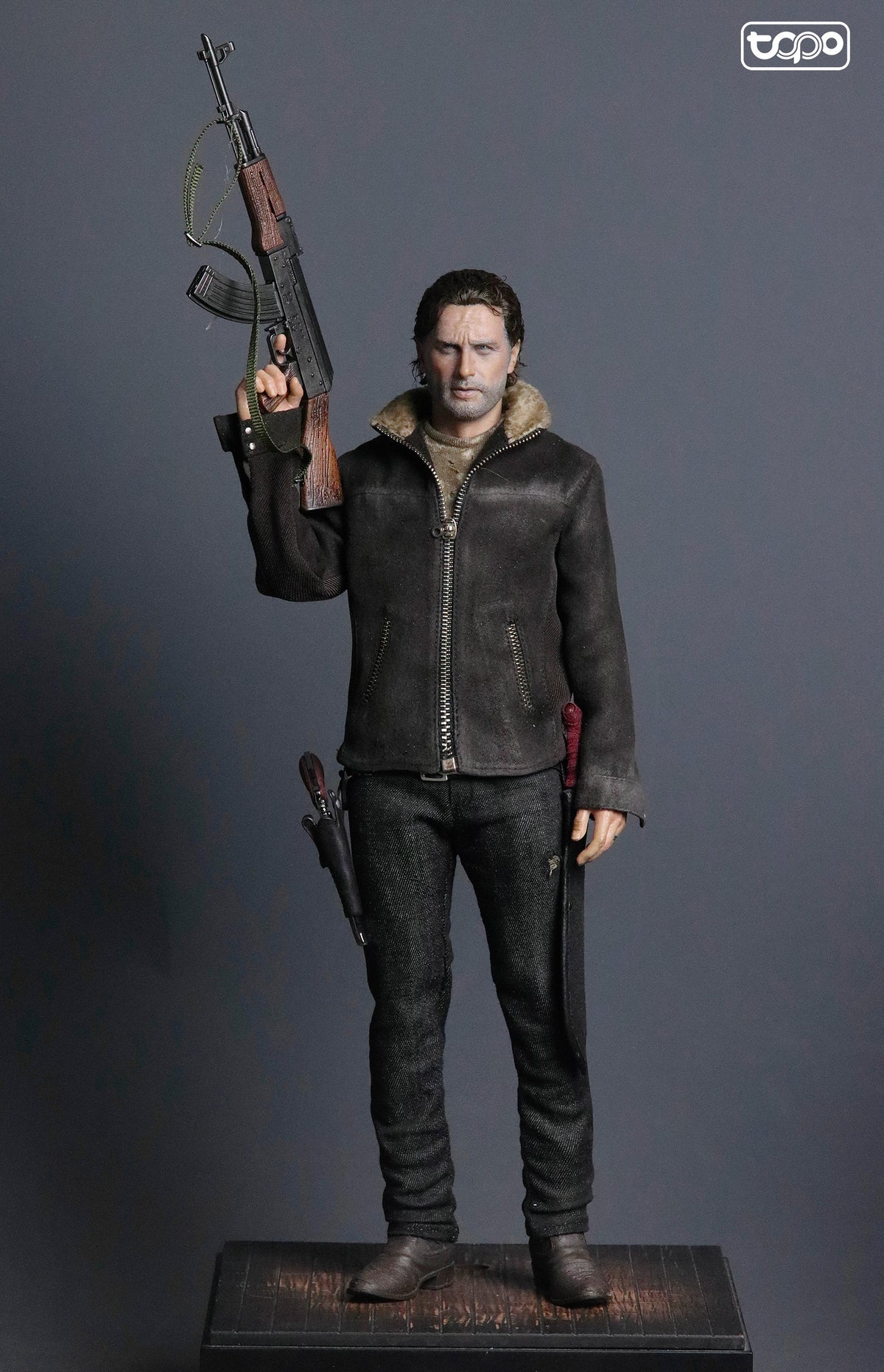 Presale TOPO TP041B 1/6 Walking Zombie The Dead Rick Accessories for 12" Body