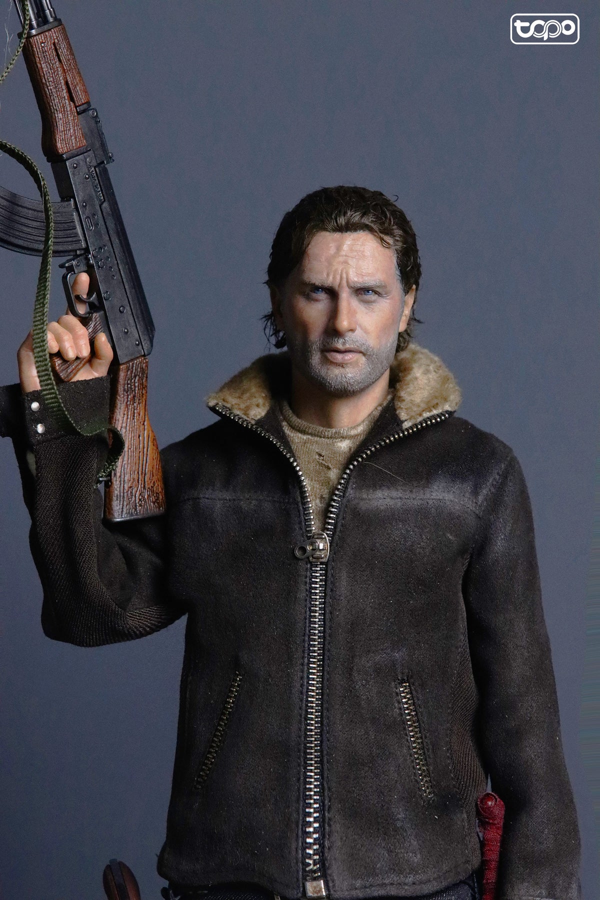 Presale TOPO TP041B 1/6 Walking Zombie The Dead Rick Accessories for 12" Body