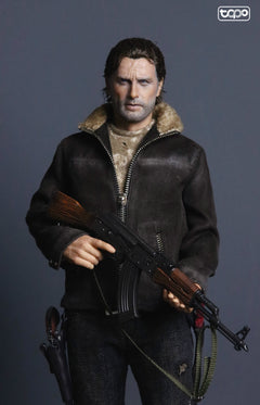 Presale TOPO TP041B 1/6 Walking Zombie The Dead Rick Accessories for 12" Body